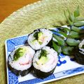 taruママ's cooksnap of when they made かんたん巻き寿司、アボカド編.
