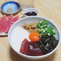 まる゜'s cooksnap of when they made 漬けマグロのとろろがけ.