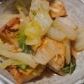 ヨシヨッシー's cooksnap of when they made 絶賛☆白菜と厚揚げピリ辛卵とじ☆節約弁当.