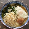 いちごのムース's cooksnap of when they made カンタン♪梅わかめのあったかおうどん.