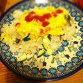 月桃124's cooksnap of when they made 醤油バターでオムライス☆.