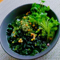 ❤️かわだん❤️'s cooksnap of when they made いつものお茶漬けにわかめとかいわれ大根.