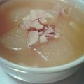 みぽり～ぬ's cooksnap of when they made 冬瓜とベーコンのスープ♪.