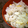 ★きんかん★'s cooksnap of when they made 炊飯器にお任せ！鶏ときのこの炊き込みご飯.