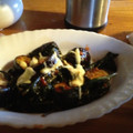 ちべせん's cooksnap of when they made 茄子とつるむらさきのモリ②丼✿.