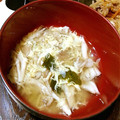 shizuとreo's cooksnap of when they made ◆簡単◆ 舞茸と卵のおみそ汁.