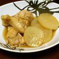 Ria19にゃん's cooksnap of when they made 大根と鶏手羽元の煮もの.