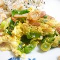 kurynamy's cooksnap of when they made ねぎベーコンの卵炒め　甘酢タレで。.