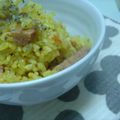 yukina007's cooksnap of when they made 炊飯器で!!チキントマトカレーピラフ♪.