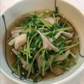 祭姫あかね's cooksnap of when they made 豆苗と舞茸のおひたし.