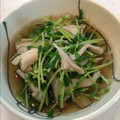祭姫あかね's cooksnap of when they made 豆苗と舞茸のおひたし.
