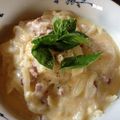メスひでよし's cooksnap of when they made 冷製めんたいカルボうどん.