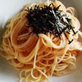 bombay2981's cooksnap of when they made 簡単濃厚たらこパスタ♥.