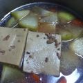 nanakiki's cooksnap of when they made 冬瓜と高野豆腐の煮物.