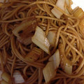 ねおみ's cooksnap of when they made 簡単おいしい☆セロリと豚肉の和風パスタ.