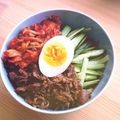 M_cafe's cooksnap of when they made オモニ直伝★夏にはピリ辛ビビン麺.