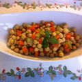 Faiza's cooksnap of when they made アメリカ　ひよこ豆と野菜のマリネ.