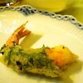 ぶりままの's cooksnap of when they made 大葉と海老の天ぷら.