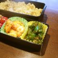 Ｐ子ママ's cooksnap of when they made お弁当に♪簡単フライパンエビマヨ.
