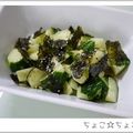 ちょこ☆ちょこ's cooksnap of when they made 塩麹で♪胡瓜と韓国のりの和え物.