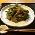 カナティーヌ's cooksnap of when they made おくらの胡麻和え.