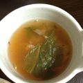 ポメちょん's cooksnap of when they made お湯を注ぐだけ～♪簡単✿白菜キムチスープ.