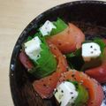 桜月❀咲良mommy's cooksnap of when they made スモークサーモン・チーズ・青じその前菜風.