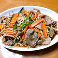 けけちゃん☆'s cooksnap of when they made 簡単もやしと豚小間にら炒め.
