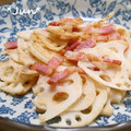 ＪＵＮちゃン's cooksnap of when they made もっちり、しゃき！れんこんの塩炒め♪.
