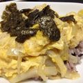 どミミ's cooksnap of when they made 白だしとめんつゆで♪親子丼♪.