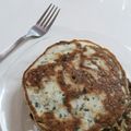 makky23's cooksnap of when they made モロヘイヤとバナナのホットケーキ.