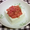 龍青空ママ's cooksnap of when they made ご飯のお供に♪明太子の葱ラー油和え.