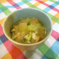 kana叶's cooksnap of when they made 夏限定☆といもがらの味噌汁☆.