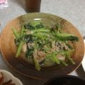 Mｉｉ☆'s cooksnap of when they made 小松菜とツナ炒め.