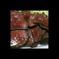 chobirio's cooksnap of when they made フライパンで焼くだけのローストビーフ.