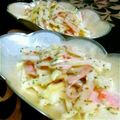 ニコニコまっきー's cooksnap of when they made 大根、ハム、チーズ、チリマヨサラダ.