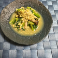 yesmama's cooksnap of when they made 小松菜としめじの卵とじ.