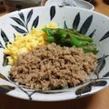 ユナッペ's cooksnap of when they made 定番の三色丼.