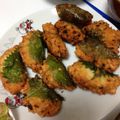 2786's cooksnap of when they made ♪フワフワつくね大葉揚げ♪.