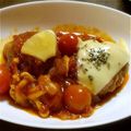 miiiiiyuki's cooksnap of when they made 簡単♪ふっくら!煮込みハンバーグ.