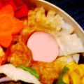 こはることん's cooksnap of when they made 竹輪とソーセージでお花～❀.
