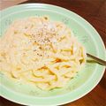 もみ's cooksnap of when they made ジャンクでうまっ☆和風カルボナーラうどん.