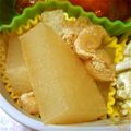 紫りんご's cooksnap of when they made 5分で速い！簡単お弁当　大根煮物.