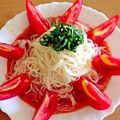 すこぴえ's cooksnap of when they made トマトつゆでサッパリ素麺.