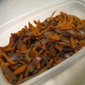 リラシャン's cooksnap of when they made こんにゃくとにんじんのきんぴら.