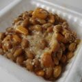 地鶏の町の子's cooksnap of when they made ★柿の種納豆★.