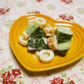 ガメコ's cooksnap of when they made 胡瓜とちくわのわさびマヨネーズ和え.