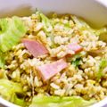taimariyo's cooksnap of when they made パラパラ黄金✫レタスチャーハン.