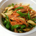 kimimaruo's cooksnap of when they made ∮ ちくわ✰カレーオイスター✰彡炒め ∮.