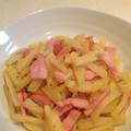 のんたんの妻's cooksnap of when they made ジャガイモとハムの千切り炒め.